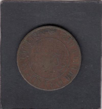 Beschrijving: 2 1/2 Cent 
